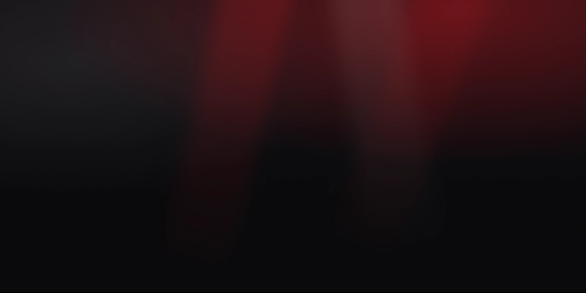 Abstract dark red gradient lighting background for hero banner