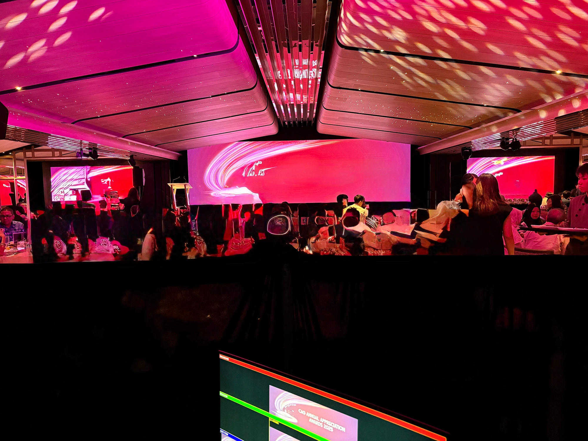 CAG Annual Appreciation Awards Stage & LED Wall Setup