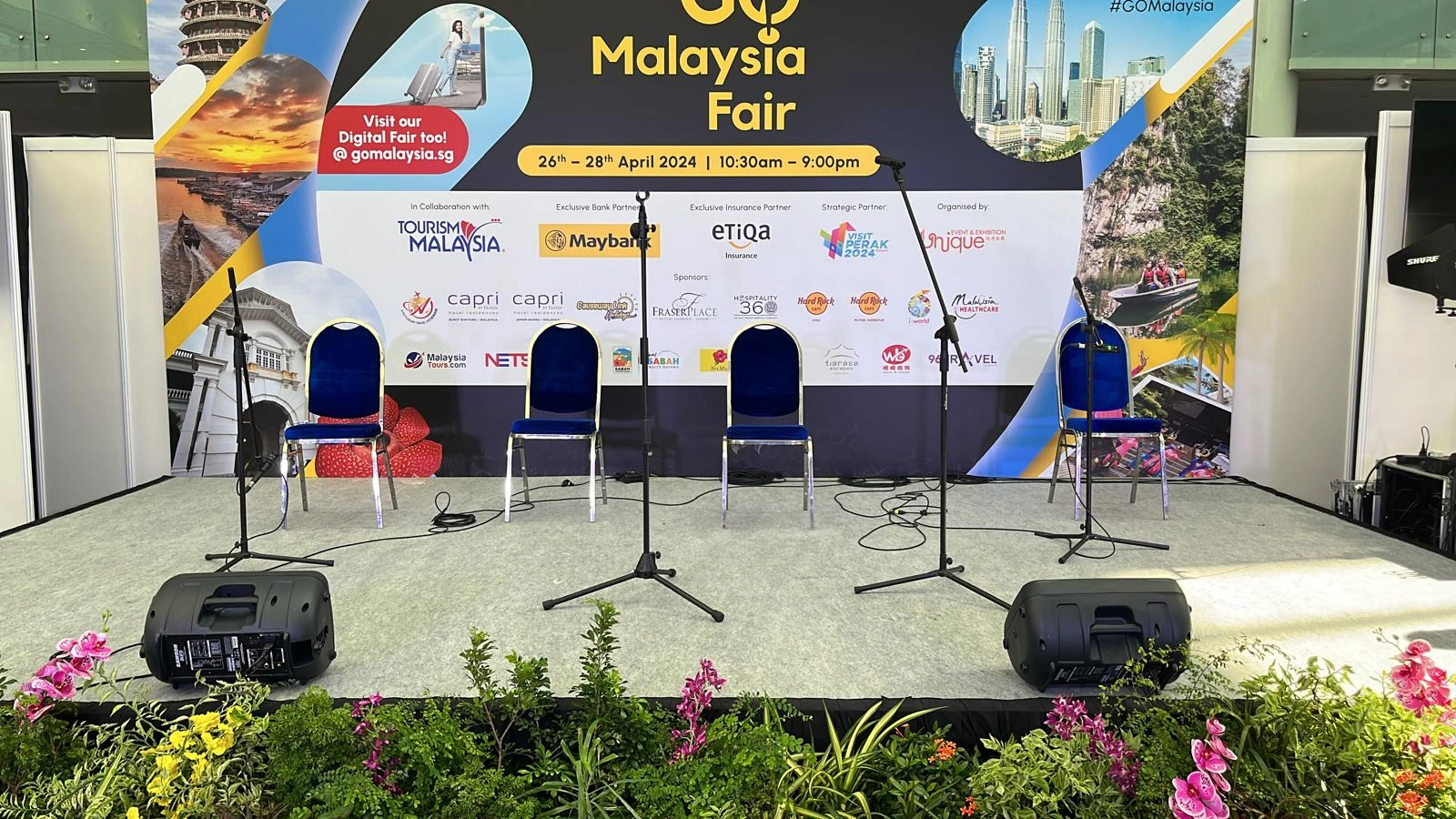 Go Malaysia Fair Panel Discussion Stage & PA System